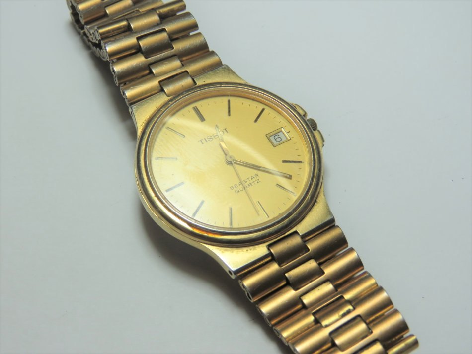 Tissot seastar gold vintage hot sale